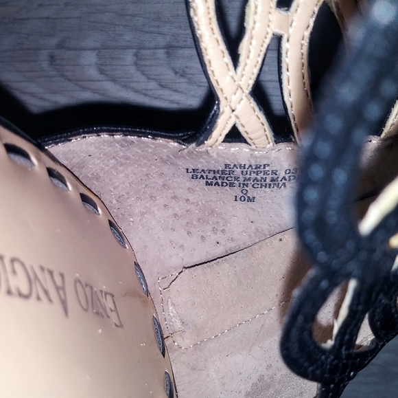 EUC Enzo Angiolini Wedge Sandals - Picture 8 of 8